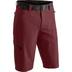 Szorty Maier Sports Nil. Czerwone szorty męskie Maier Sports, na lato, m, bez wzorów, z materiału, wakacyjne. Za 460.75 zł.