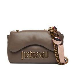 Torebka Just Cavalli. Brązowe torebki do ręki damskie Just Cavalli, bez wzorów, klasyczne, bez dodatków. Za 609.99 zł.