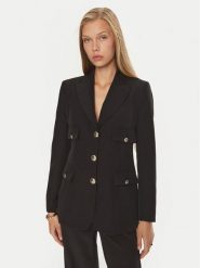 Maryley Marynarka 24IB156/43NE Czarny Regular Fit. Czarne żakiety damskie Maryley, xs, bez wzorów, z wiskozy. Za 309.99 zł.