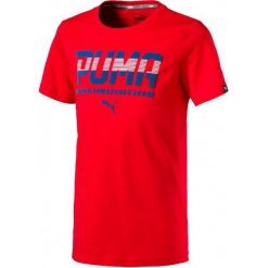 Puma T-Shirt Style Graphic Tee High Risk Red 116. T-shirty dla chłopców marki Puma. W wyprzedaży za 45.00 zł.