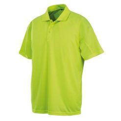 Męska Koszulka Polo Impact Performance Aircool. Żółte koszulki polo męskie SPIRO, m, bez wzorów, bez ramiączek. Za 50.99 zł.