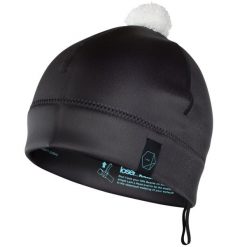 Czapka neoprenowa surfingowa ION Bommel black. Czarne czapki i kapelusze damskie ION, bez wzorów, z neoprenu. Za 199.99 zł.