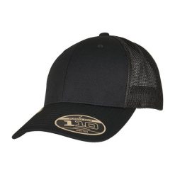 110 Alpha Shape Recycled Trucker Cap. Czarne czapki i kapelusze damskie FLEXFIT, bez wzorów. Za 129.99 zł.