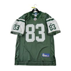 Second life - Męska koszulka NFL New York Jets zielona - Stan dobry. Zielone koszulki sportowe męskie Reebok, m, bez wzorów, bez kołnierzyka, bez ramiączek, do piłki nożnej. Za 126.86 zł.