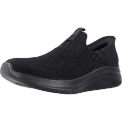 Buty do chodzenia damskie Skechers 403844LB. Czarne obuwie sportowe damskie Skechers, bez wzorów, z materiału, trekkingowe, Skechers Sport. Za 311.00 zł.