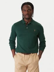 Polo Ralph Lauren Polo 710671785044 Zielony Regular Fit. Zielone koszulki polo męskie Polo Ralph Lauren, m, bez wzorów, z bawełny, bez ramiączek. Za 659.99 zł.