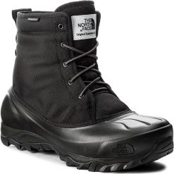 Śniegowce THE NORTH FACE - Tsumoru Boot T93MKSZU5 Tnf Black/Dark Shadow Grey. Czarne kozaki męskie The North Face, z gumy. W wyprzedaży za 349.00 zł.