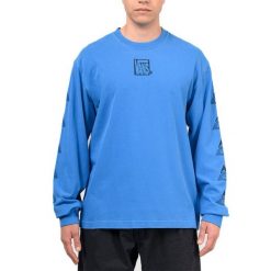 Bluza polarowa VANS MTE TEAMTEAM LS TEE Niebieski. Niebieskie bluzy męskie Vans, bez wzorów, z polaru, bez kaptura. Za 235.87 zł.