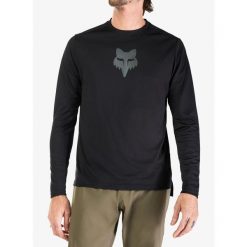 Bluza rowerowa męska Fox Ranger LS Jersey Fox Head. Czarne buty sportowe męskie FOX, z jersey, bez zapięcia, rowerowe. Za 219.99 zł.