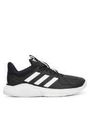 Adidas Buty halowe Court Flight JP8907 Czarny. Czarne buty sportowe męskie Adidas, ze skóry, bez zapięcia. Za 329.99 zł.