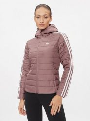 Adidas Kurtka przejściowa Premium HK5250 Różowy Slim Fit. Czerwone kurtki damskie Adidas, bez wzorów, z syntetyku, bez kaptura. Za 229.99 zł.