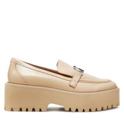 Loafersy Liu Jo. Brązowe mokasyny damskie Liu Jo. Za 589.99 zł.