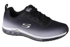 Buty do chodzenia damskie, Skechers Skech-Air Element. Czarne obuwie sportowe damskie Skechers, bez wzorów, z materiału, trekkingowe. Za 199.99 zł.