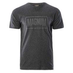 T-shirt Męski Essential 2.0. Szare t-shirty męskie MAGNUM, l, bez wzorów, z bawełny, klasyczne, bez kołnierzyka. Za 52.15 zł.