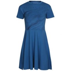 Sukienka damska ALPINE PRO Kateka S. Zielone sukienki damskie Alpine Pro, na lato, s, bez wzorów, sportowe, bez kołnierzyka, bez ramiączek, sportowe. Za 171.99 zł.