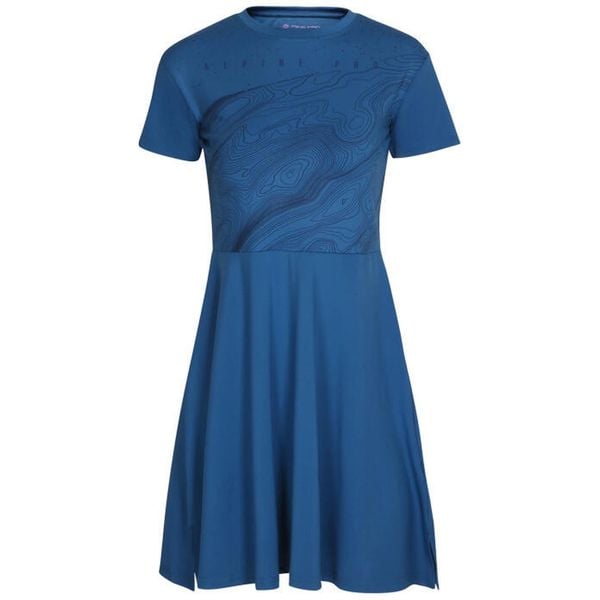 Sukienka damska ALPINE PRO Kateka S. Zielone sukienki damskie Alpine Pro, na lato, s, bez wzorów, sportowe, bez kołnierzyka, bez ramiączek, sportowe. Za 171.99 zł.