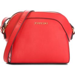 Torebka PUCCINI - BT18495 Red 3C. Czerwone listonoszki damskie Puccini, ze skóry ekologicznej. W wyprzedaży za 119.00 zł.