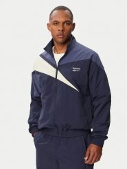 Reebok Bluza Borys RK25720CCM Granatowy Relaxed Fit. Niebieskie bluzy męskie Reebok, m, bez wzorów, z syntetyku, bez kaptura. Za 319.99 zł.