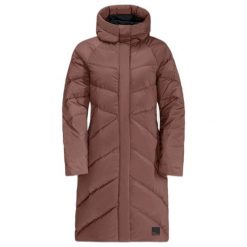 Płaszcz damski Jack Wolfskin Marienplatz. Brązowe płaszcze damskie Jack Wolfskin, na zimę, m, bez wzorów, z materiału, eleganckie, z kapturem. Za 1,112.00 zł.