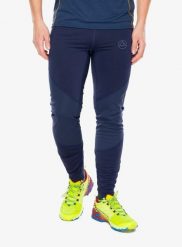 Spodnie do biegania męskie La Sportiva Primal Pant. Niebieskie spodnie sportowe męskie La Sportiva, na jesień, m, bez wzorów, do biegania. Za 433.39 zł.