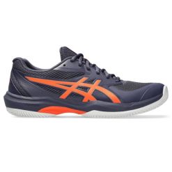 Buty do tenisa męskie Asics Game Ff. Brązowe buty sportowe męskie Asics, z materiału, bez zapięcia, tenisowe. Za 399.99 zł.