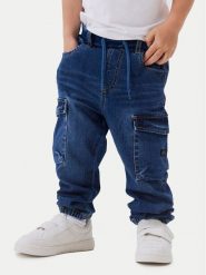 NAME IT Jeansy 13224943 Granatowy Baggy Fit. Niebieskie jeansy dla chłopców Name it, z bawełny. Za 109.99 zł.