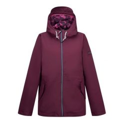 Damska kurtka wodoodporna Regatta Bayletta. Czerwone kurtki sportowe damskie Regatta, bez wzorów, bez kaptura, trekkingowe. Za 342.00 zł.