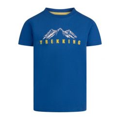 T-shirt Dla Chłopca Majestic. Niebieskie t-shirty dla chłopców Trespass, bez wzorów, z bawełny, bez ramiączek. Za 134.99 zł.