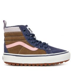 Sneakersy Vans. Niebieskie trampki i tenisówki chłopięce Vans, bez wzorów, bez zapięcia. Za 319.99 zł.