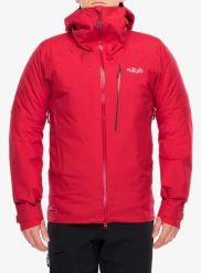 Kurtka GORE TEX Rab Latok Alpine GTX Jacket. Czerwone kurtki męskie RAB, xl, bez wzorów, z gore-texu, bez kaptura. Za 2,485.99 zł.