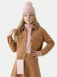 Guess Kurtka koszulowa J6BH04 W3952 Brązowy jasny Regular Fit. Brązowe kurtki i płaszcze dla dziewczynek Guess, z aplikacjami, z syntetyku, bez kaptura. Za 294.99 zł.