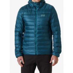 Kurtka puchowa męska Helly Hansen Verglas Down Hybrid Hood 2.0. Zielone kurtki męskie Helly Hansen, m, bez wzorów, z puchu, sportowe, bez kaptura. Za 706.99 zł.