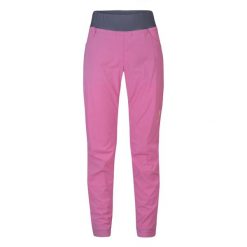 Spodnie damskie Rafiki Femio. Czerwone spodnie materiałowe damskie Rafiki, bez wzorów, wspinaczkowe. W wyprzedaży za 283.95 zł.