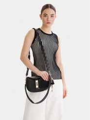 Guess Torebka Brooke HWBG98 97180 Czarny. Czarne torebki do ręki damskie Guess, z aplikacjami, ze skóry, bez dodatków. Za 589.99 zł.