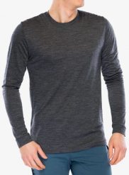 Bluza rowerowa męska Mons Royale Zephyr Merino Cool LS. Szare bluzy męskie Mons Royale, m, bez wzorów, z materiału, bez kaptura. Za 258.49 zł.