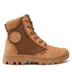 Trapery Palladium. Brązowe śniegowce i trapery damskie Palladium. Za 389.99 zł.