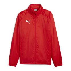 Kurtka męska Puma Team Goal All Weather. Czerwone kurtki męskie Puma, m, bez wzorów, do piłki nożnej. Za 216.99 zł.