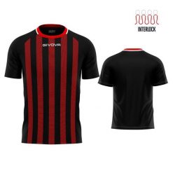 T-shirt rugby Givova Czarny-Czerwony 2XS - Oddychający i Trwały. Czarne buty sportowe męskie Givova, bez zapięcia, do biegania. Za 136.99 zł.
