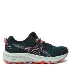 Buty do biegania Asics. Zielone obuwie sportowe damskie Asics, bez wzorów, do biegania. Za 349.99 zł.