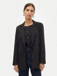 Vero Moda Marynarka Nila 10320915 Czarny Slim Fit. Czarne żakiety damskie Vero Moda, bez wzorów, z syntetyku. Za 129.99 zł.