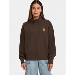 Sweter Damski O'Neill O'riginals HighNeck. Brązowe swetry damskie O'Neill, na jesień, bez wzorów, z bawełny, casualowe, bez kołnierzyka, bez ramiączek, bez kaptura. Za 319.00 zł.