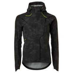 Tech Rain Jacket Commuter Women Reflection. Żółte kurtki damskie AGU, bez wzorów, z materiału, bez kaptura, rowerowe. Za 860.90 zł.