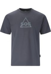 T-shirt SOS Kvitfjell V2. Fioletowe t-shirty męskie SOS, xl, bez wzorów, z bawełny, sportowe, bez kołnierzyka. Za 174.35 zł.