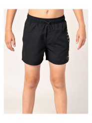 Spodenki surfingowe chłopięce Rip Curl Mama Volley 13'' Czarny. Czarne szorty dla chłopców Rip Curl, bez wzorów, z materiału, vintage. Za 90.00 zł.