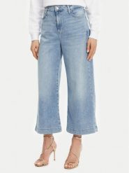 Guess Jeansy W5GA2E D5O90 Niebieski Wide Leg. Niebieskie jeansy damskie Guess. Za 282.00 zł.