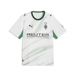 Męska koszulka domowa Borussia Mönchengladbach 26/27 PUMA. Białe koszulki sportowe męskie Puma, m, bez wzorów, z materiału, bez kołnierzyka, bez ramiączek, do piłki nożnej. Za 429.00 zł.