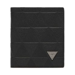 Portfel Guess. Czarne portfele męskie Guess, z aplikacjami. Za 237.99 zł.