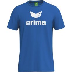 Koszulka promocyjna 565 niebieska. Niebieskie koszulki sportowe męskie Erima, m, bez wzorów, z bawełny, bez kołnierzyka, bez ramiączek, do piłki nożnej. Za 100.20 zł.