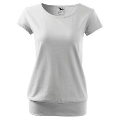 Koszulka Damska City. Białe koszulki sportowe damskie ALDER, bez wzorów, sportowe, bez kołnierzyka. Za 48.99 zł.