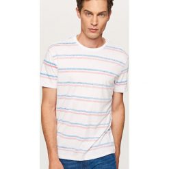 T-shirt w paski - Pomarańczo. T-shirty męskie marki Giacomo Conti. W wyprzedaży za 24.99 zł.